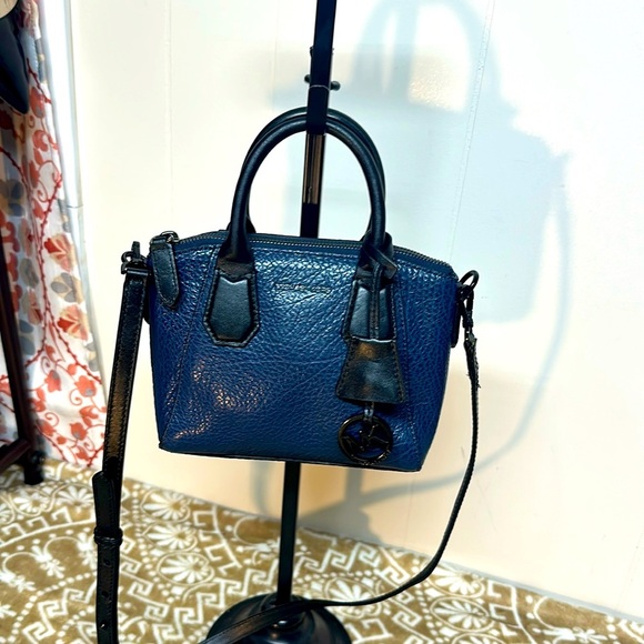 Micheal Kors Leather Mini Campbell Satchel Crossbody - Picture 1 of 13